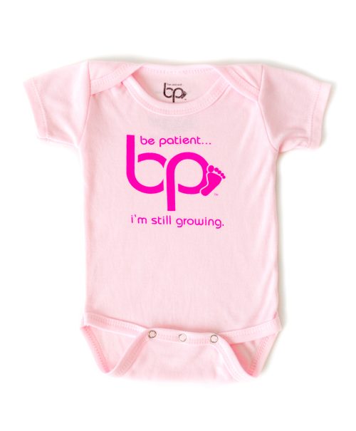 Logo Onesie - Pink/Pink Print