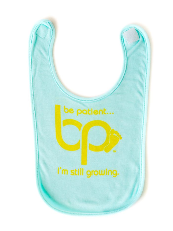 Logo BIb - Mint Green / Yellow Print