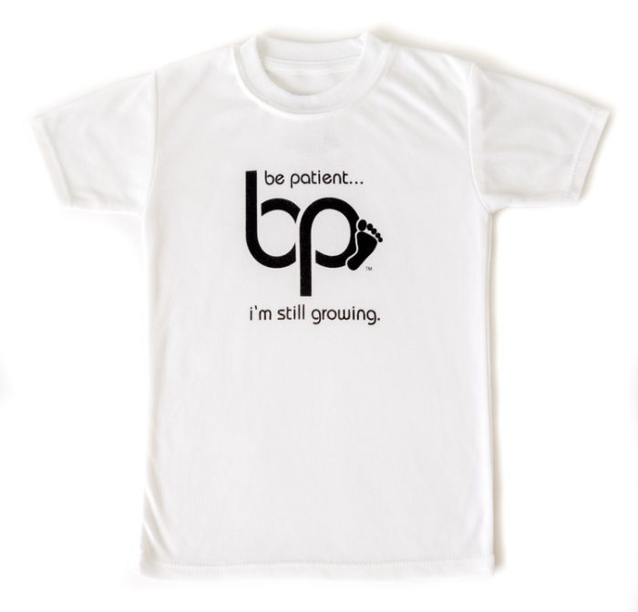 LOGO TEE – WHITE / BLACK PRINT