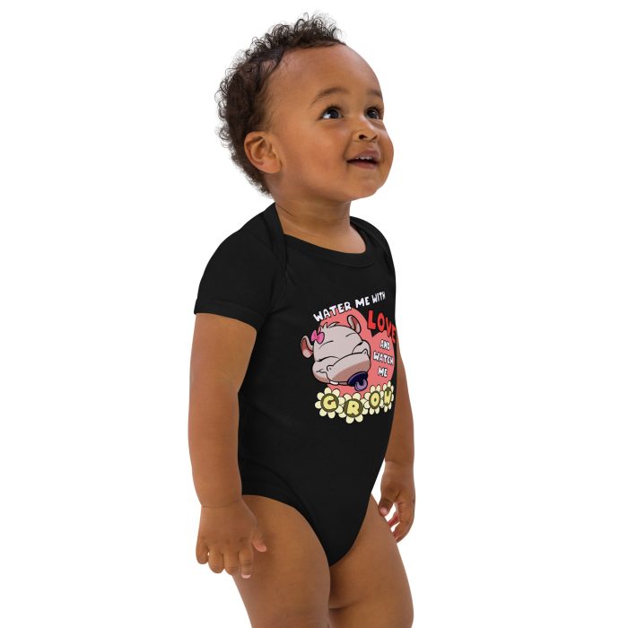 Organic cotton baby bodysuit - Image 2