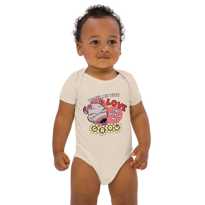 Organic cotton baby bodysuit - Image 3