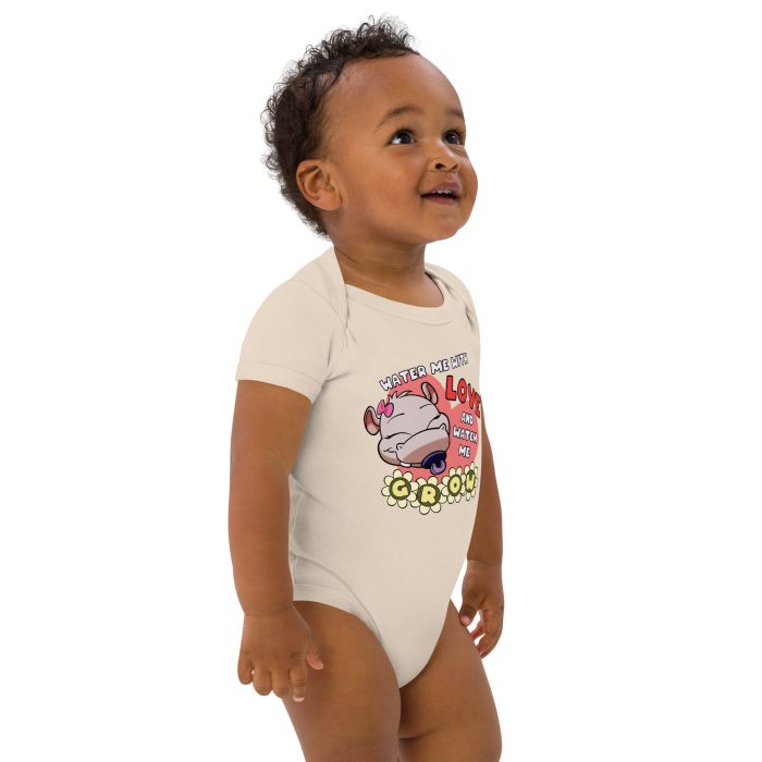 Organic cotton baby bodysuit - Image 4