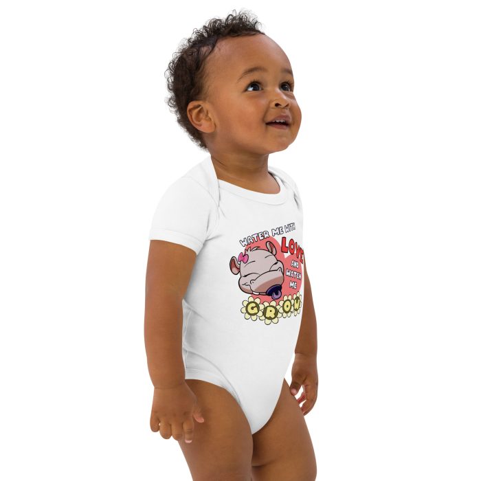 Organic cotton baby bodysuit - Image 6